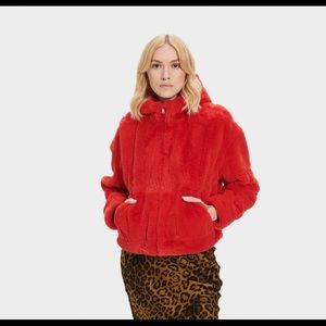 UGG Mandy Faux Fur Hoodie